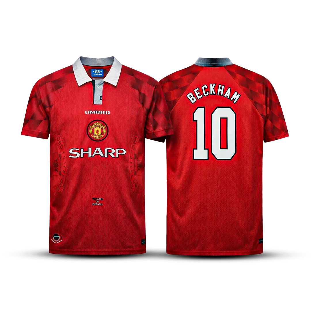 MANCHESTER UNITED 1996-97 BECKHAM HOME