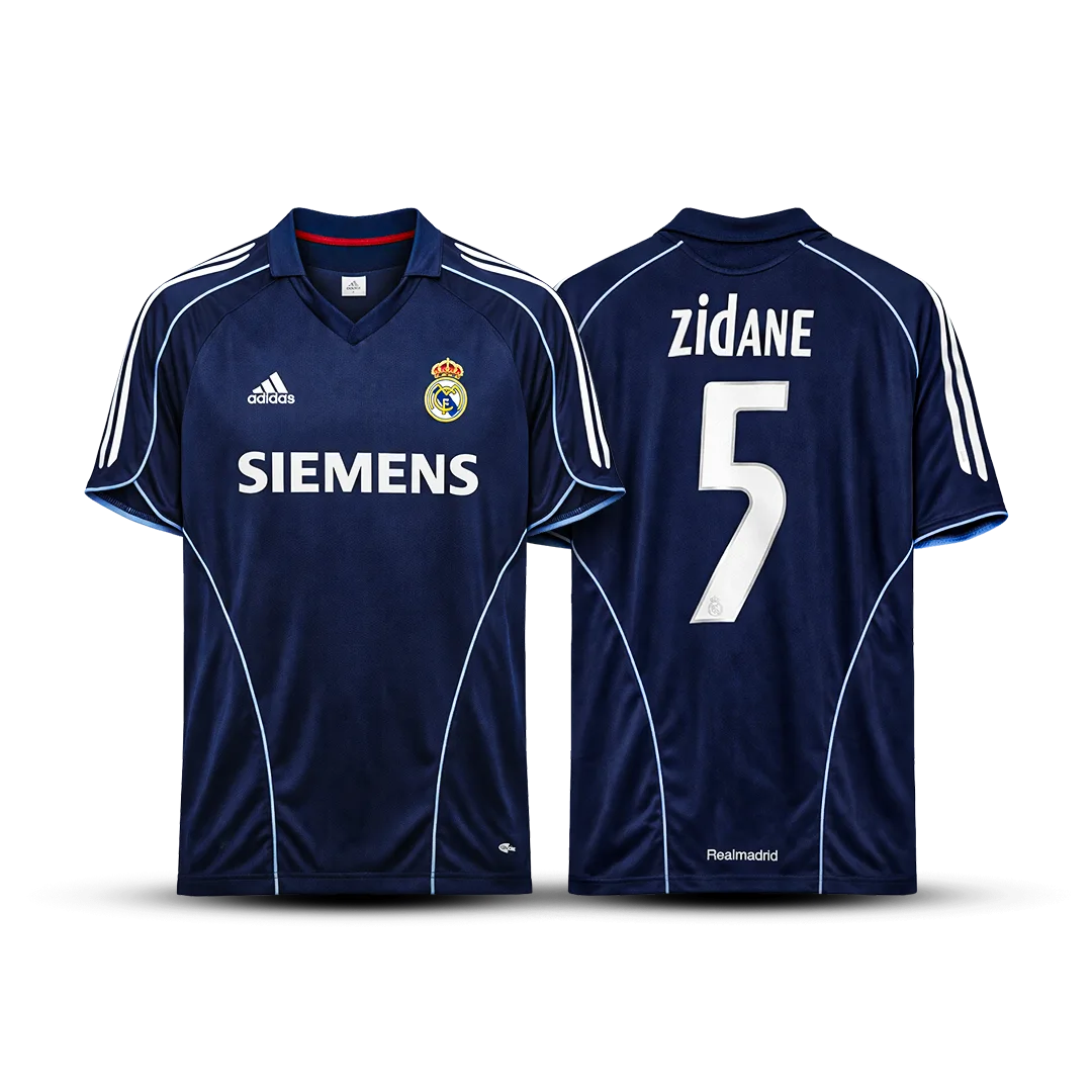 REAL MADRID 2005-06 ZIDANE AWAY