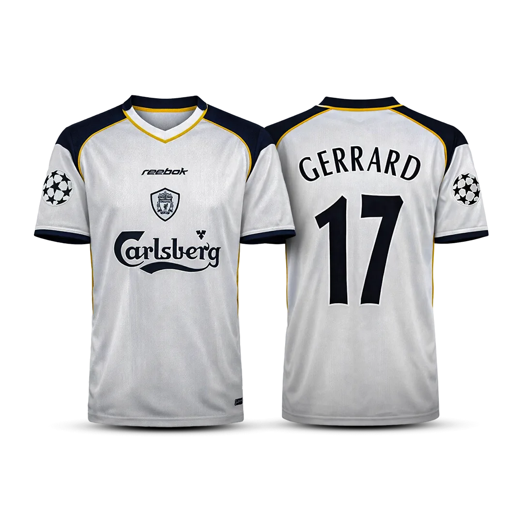 LIVERPOOL 2001-02 GERRARD AWAY