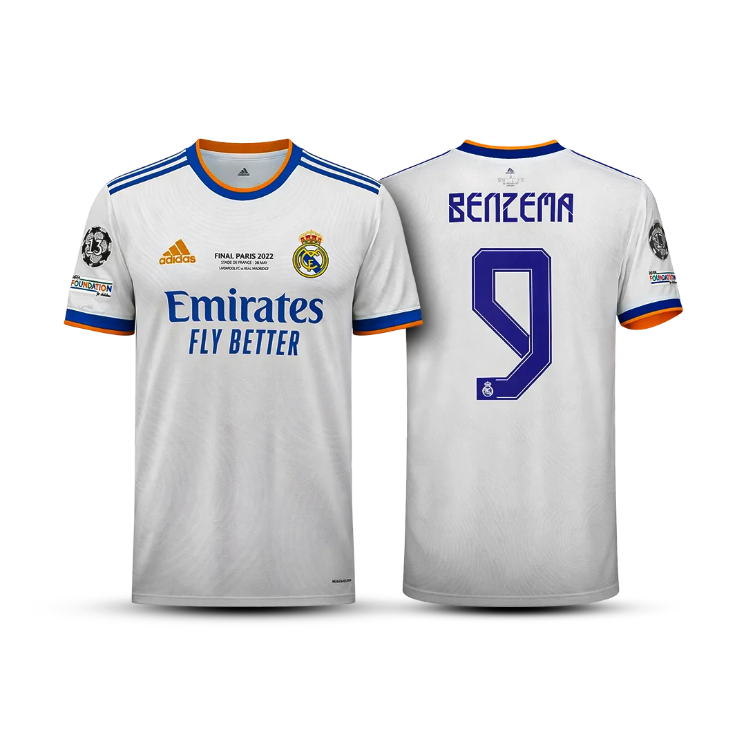 REAL MADRID 2021-22 BENZEMA HOME
