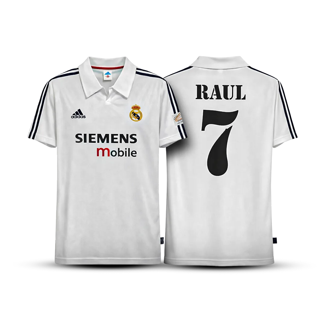 REAL MADRID 2001-02 RAUL HOME