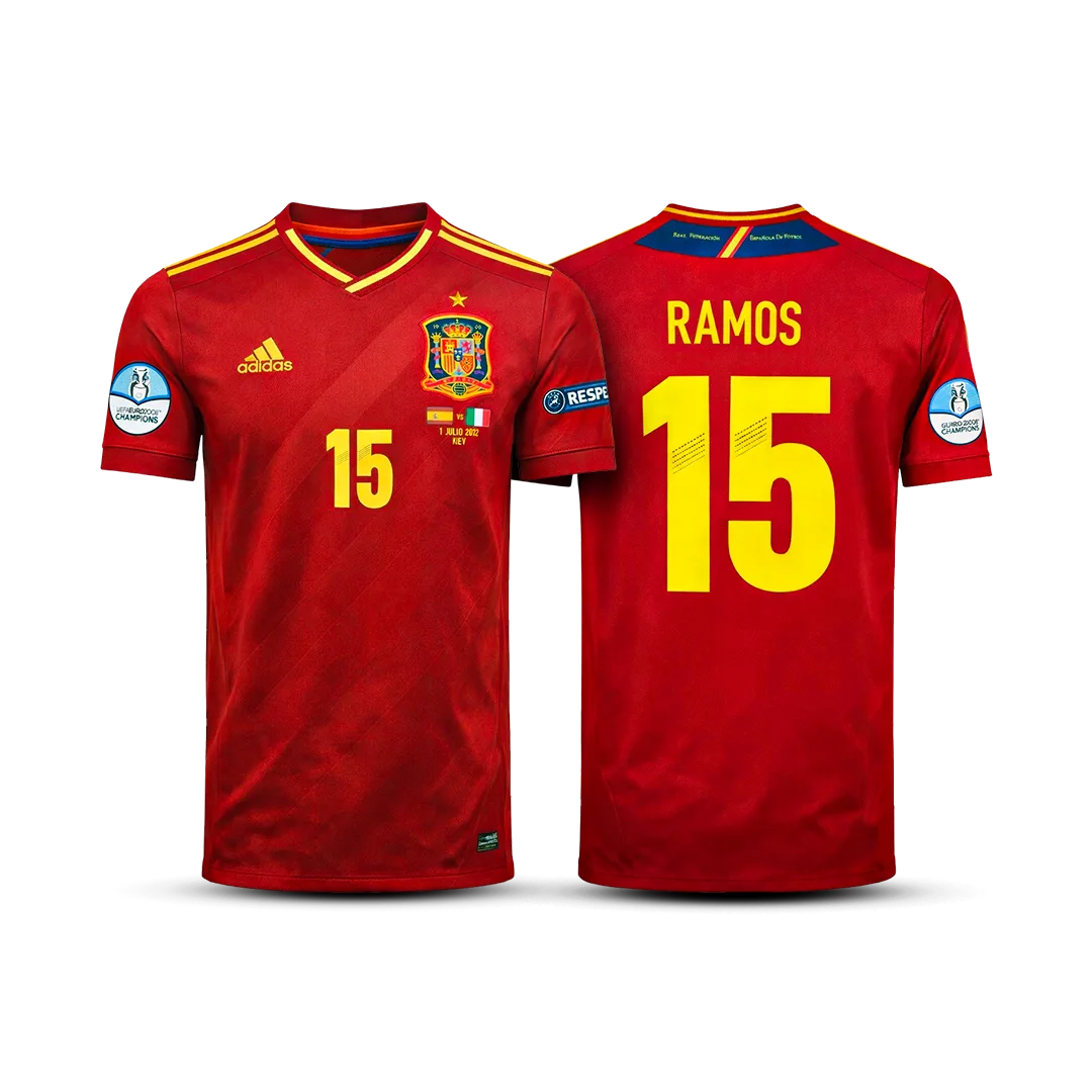 ESPANHA 2012 SERGIOS RAMOS HOME