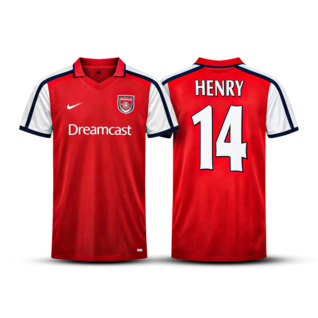 ARSENAL 2001-02 HENRY HOME