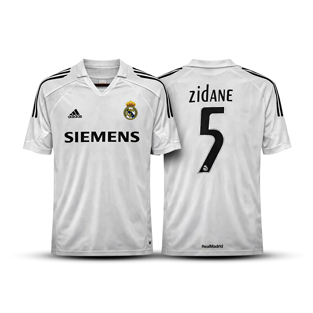 REAL MADRID 2005-06 ZIDANE HOME