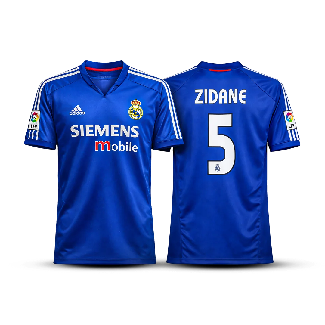 REAL MADRID 2004-05 ZIDANE AWAY