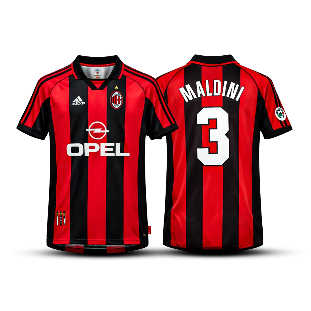 MILAN 1998-99 PAOLO MALDINI HOME