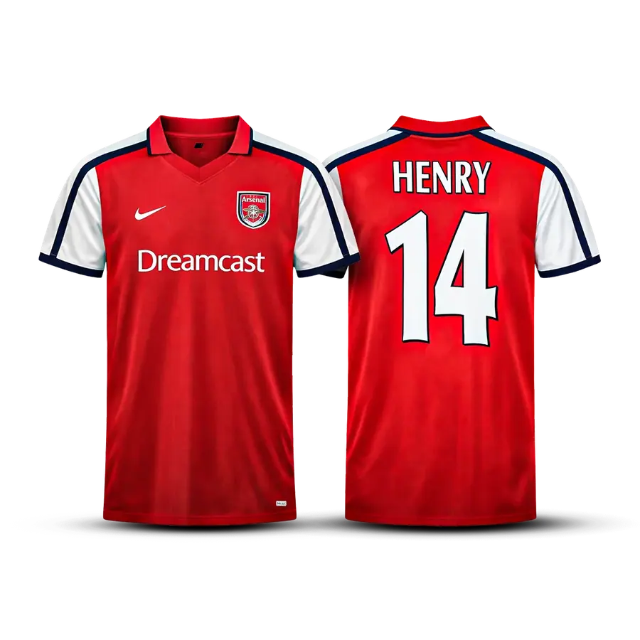 ARSENAL 2001-02 HENRY HOME