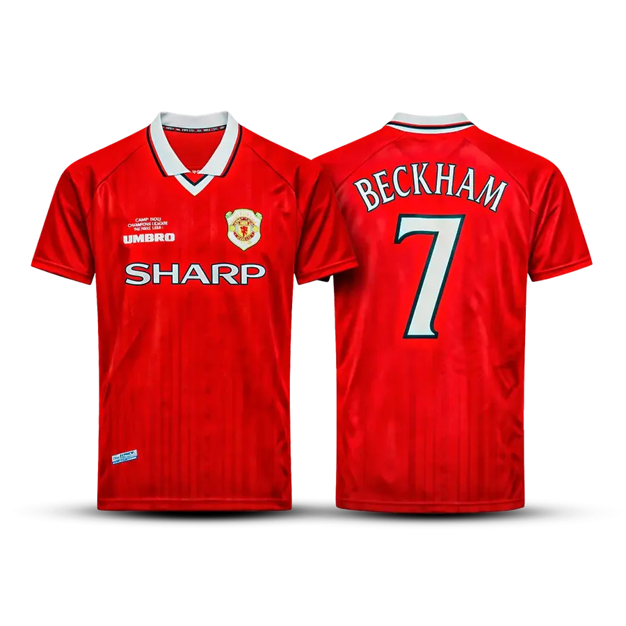 MANCHESTER UNITED 1999-00 BECKHAM HOME