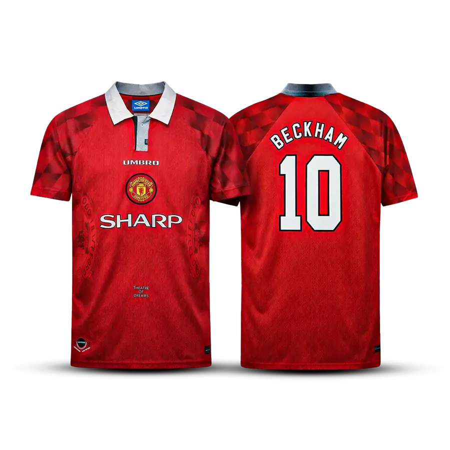 MANCHESTER UNITED 1996-97 BECKHAM HOME