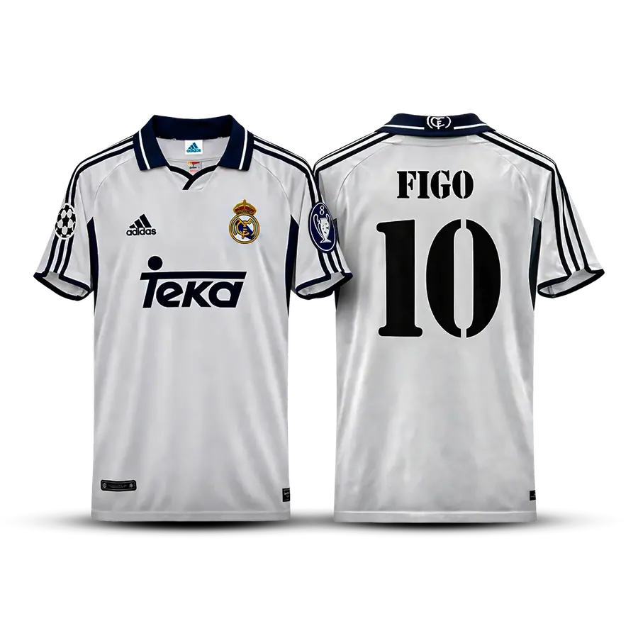 REAL MADRID 2000-01 FIGO HOME