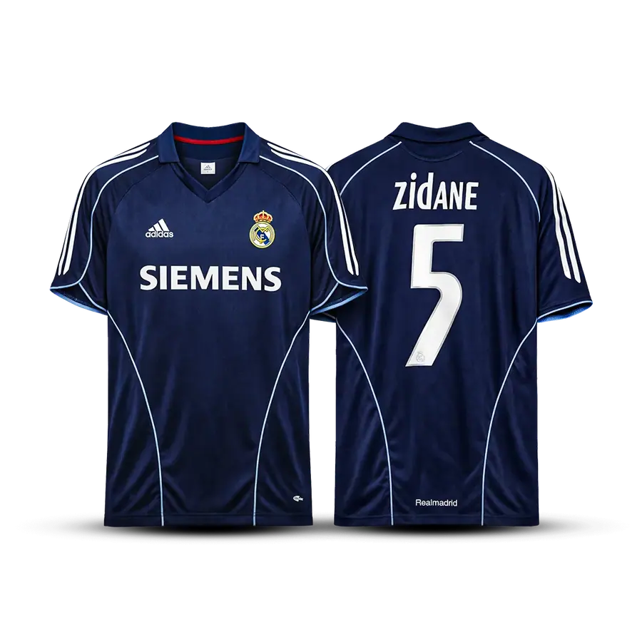 REAL MADRID 2005-06 ZIDANE AWAY