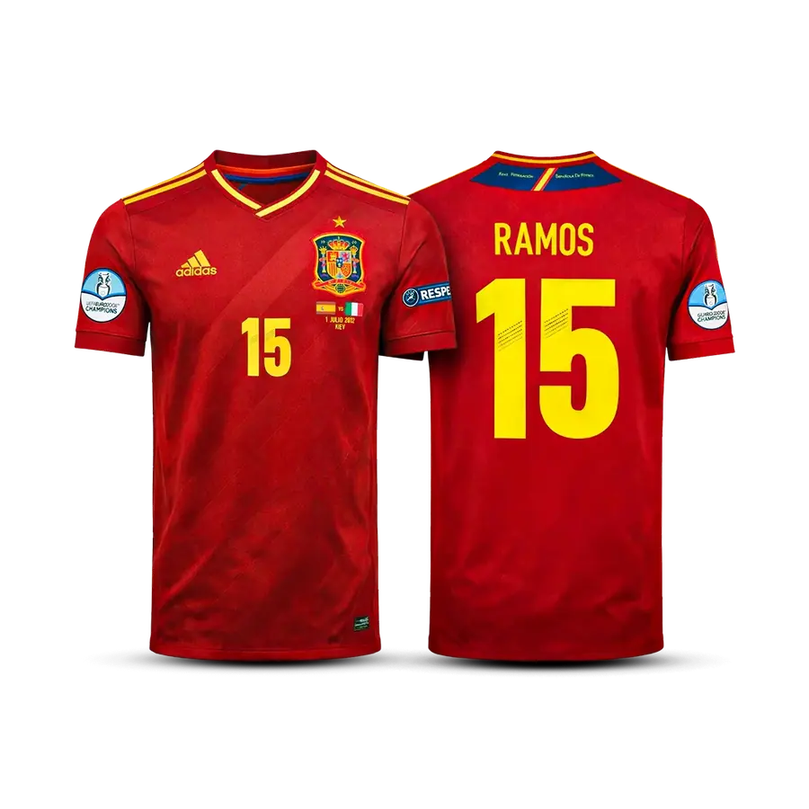 ESPANHA 2012 SERGIOS RAMOS HOME