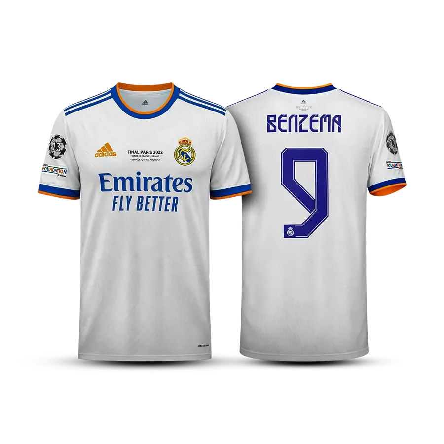 REAL MADRID 2021-22 BENZEMA HOME