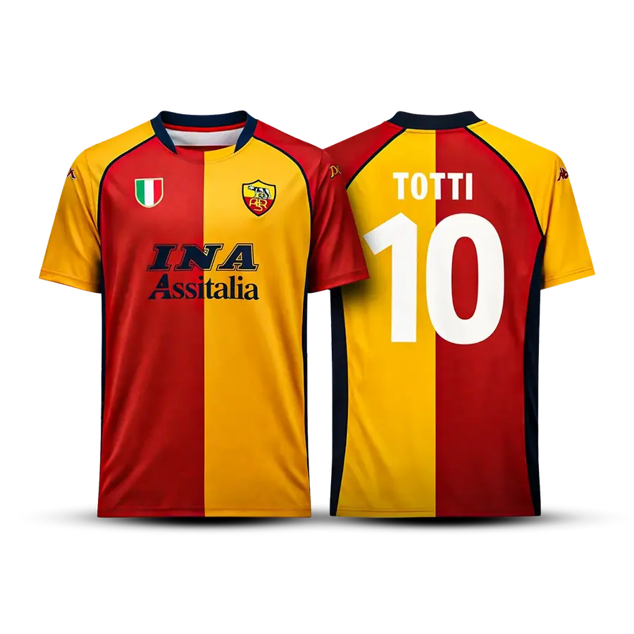 ROMA 2001-02 CAMPEÃO TOTTI
