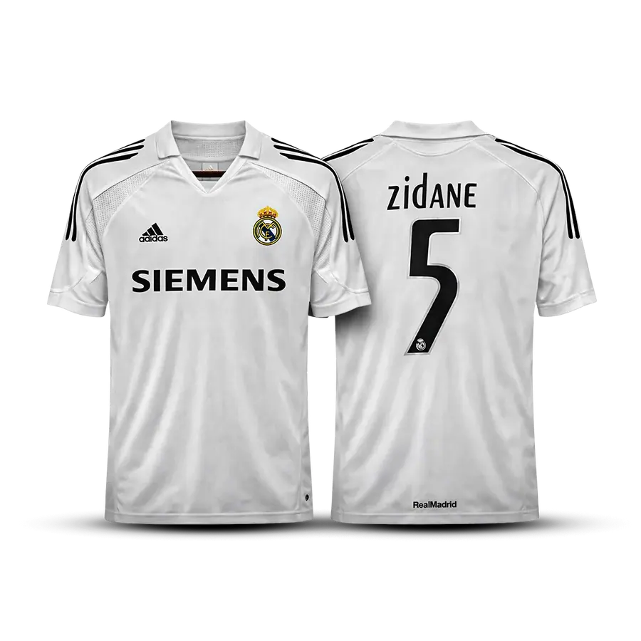 REAL MADRID 2005-06 ZIDANE HOME
