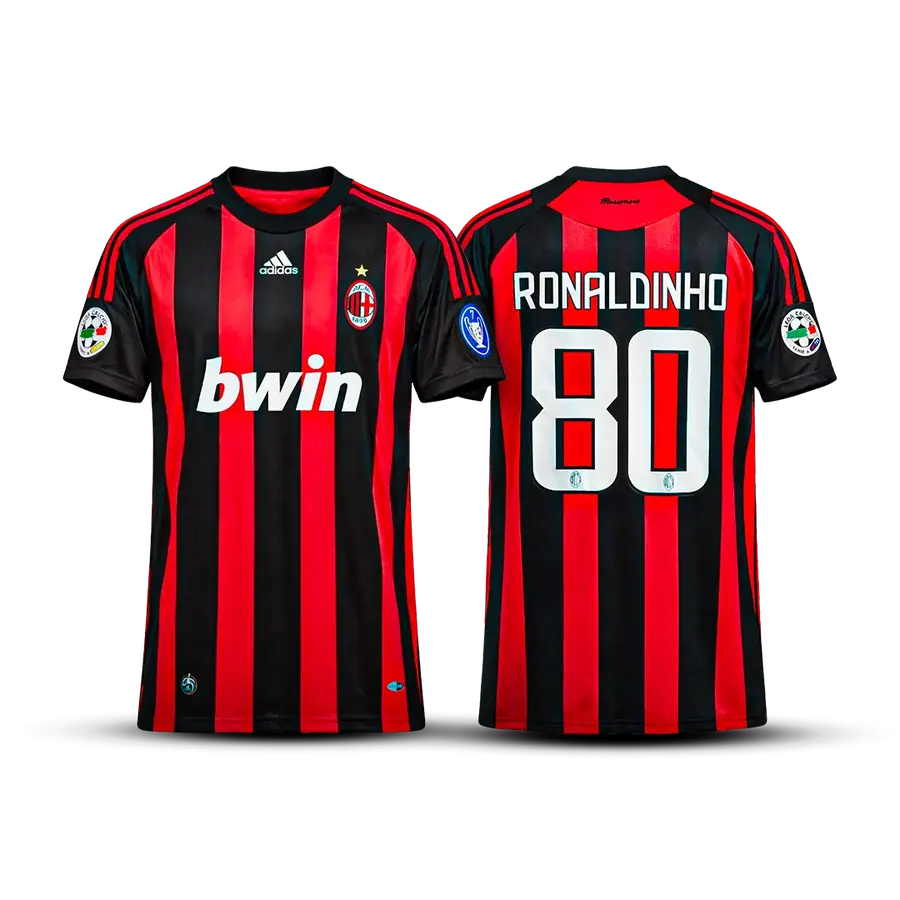 MILAN 2008-09 RONALDINHO HOME