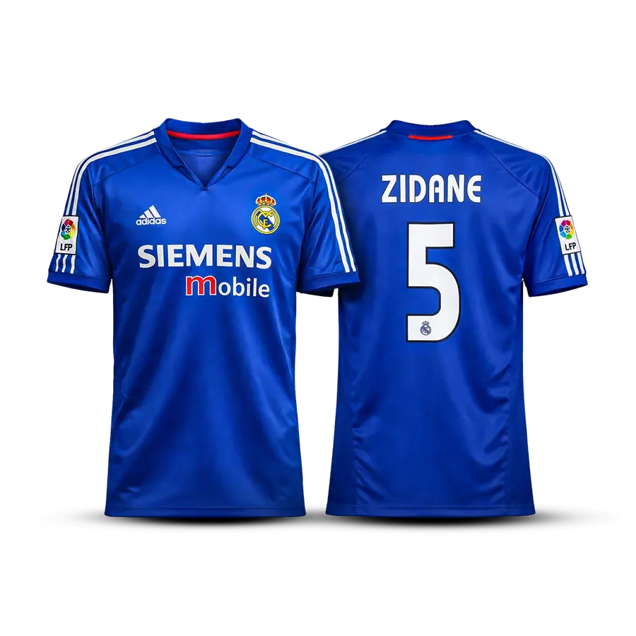 REAL MADRID 2004-05 ZIDANE AWAY