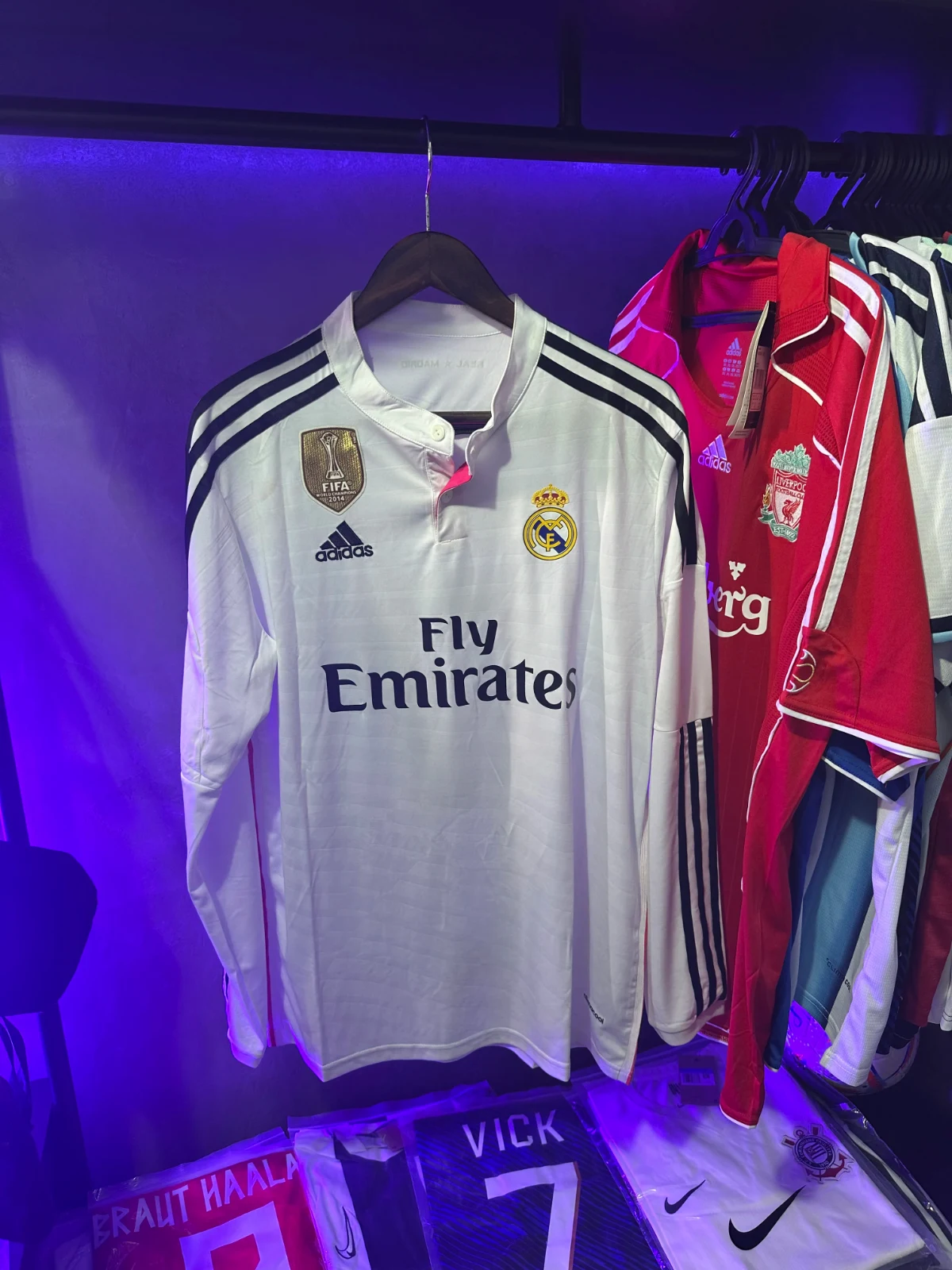 REAL MADRID HOME 2014-15 MANGA LONGA