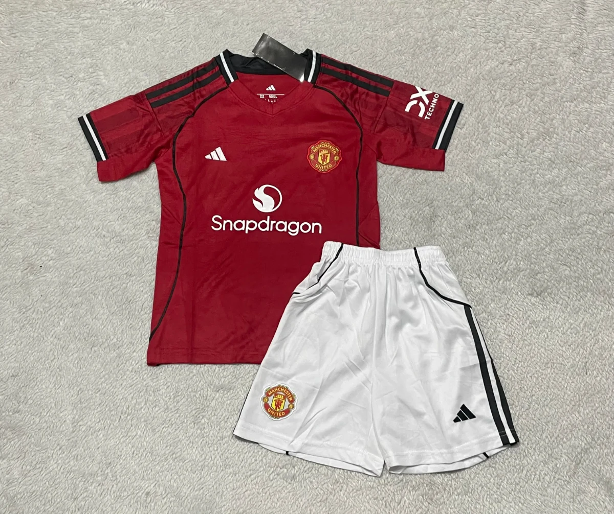 MANCHESTER UNITED HOME 2025-26 KID